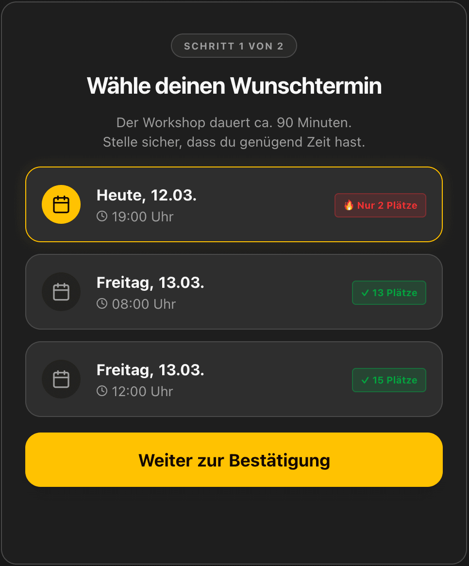 Webiform mockup 2